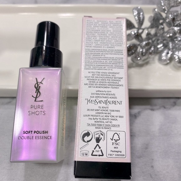 Yves Saint Laurent Pure Shots Night Soft Polish Double Essence, NEW -Travel 30ml - Picture 5 of 10